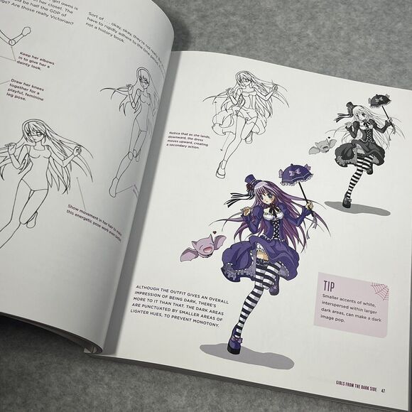 Manga for the Beginner‎ Midnight Monsters: How to Draw Zombies Vampires Hart NEW - Picture 8 of 15